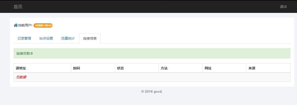 某IDC互聯(lián)網(wǎng)服務(wù)商管理系統(tǒng)--用戶域名記錄管理、站點(diǎn)設(shè)置、流量統(tǒng)計(jì)和連接信息
